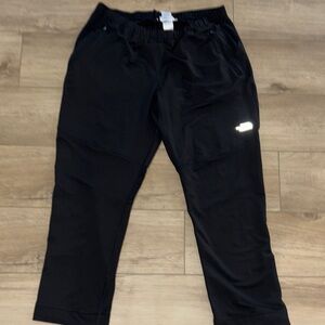 The North Face Black Joggers with Reflective Detail